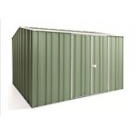 Spanbilt Yardstore G98-D Colour 3.14m x 2.80m x 2.08m Gable Roof Garden Shed